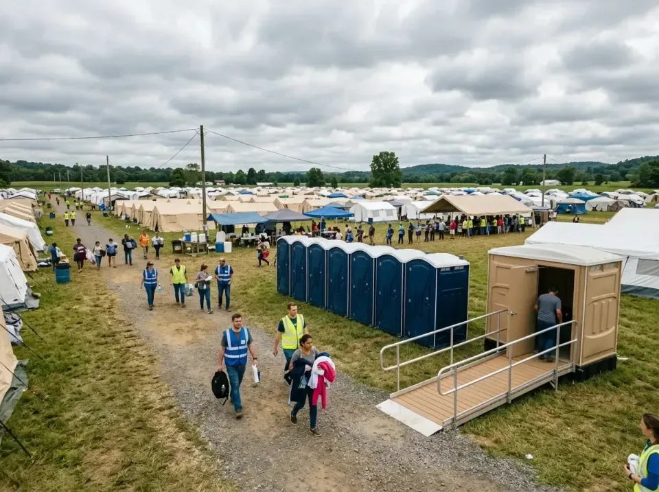 disaster-relief-camp-restrooms-010 — frequently asked questions, Dumpster & Portable Bathrooms Rental in St. Joseph, IL